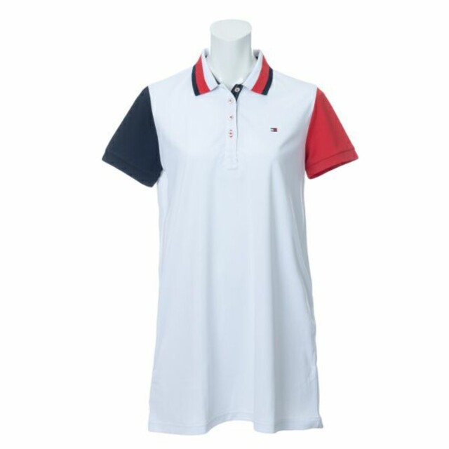 TOMMY HILFIGER(トミーヒルフィガー)の【TOMMY HILFIGER GOLF】レディース ポロワンピース スポーツ/アウトドアのゴルフ(ウエア)の商品写真