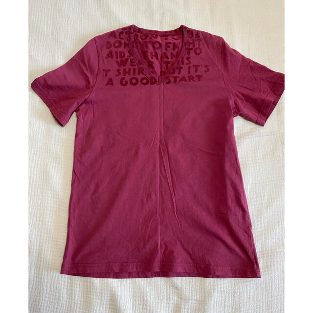 23SS【新品】MAISON MARGIELA マルジェラ ロゴＴシャツ 紫 L