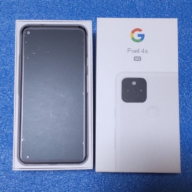 スマートフォン本体【新品未使用】Google Pixel 4a 5g SIMフリー 白