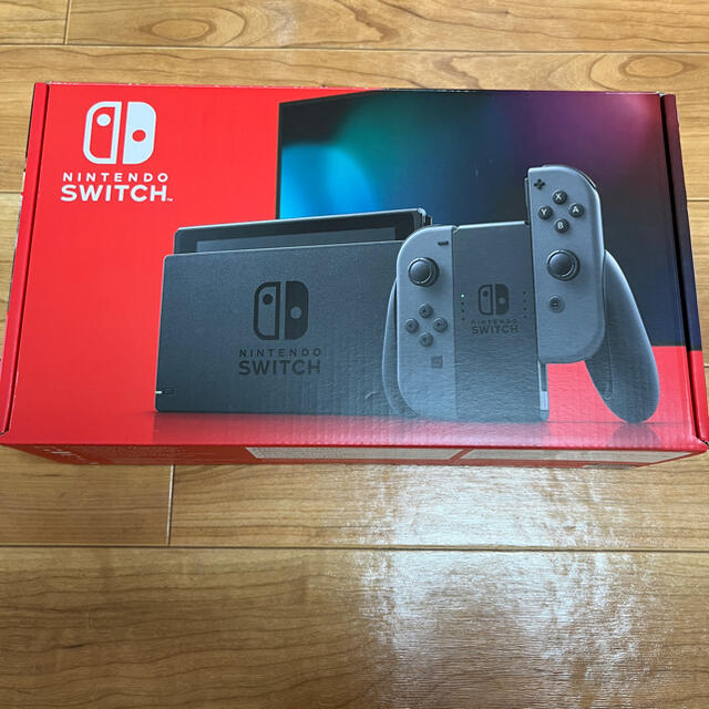 Nintendo Switch 未使用品【ニンテンドースイッチ グレー】 特别免费送