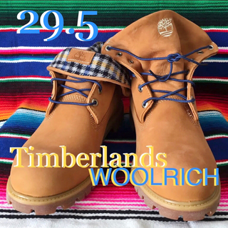 ティンバーランド(Timberland)のTimberlandsティンバーWOOLRICHコラボ限定イエローブーツ29.5(ブーツ)
