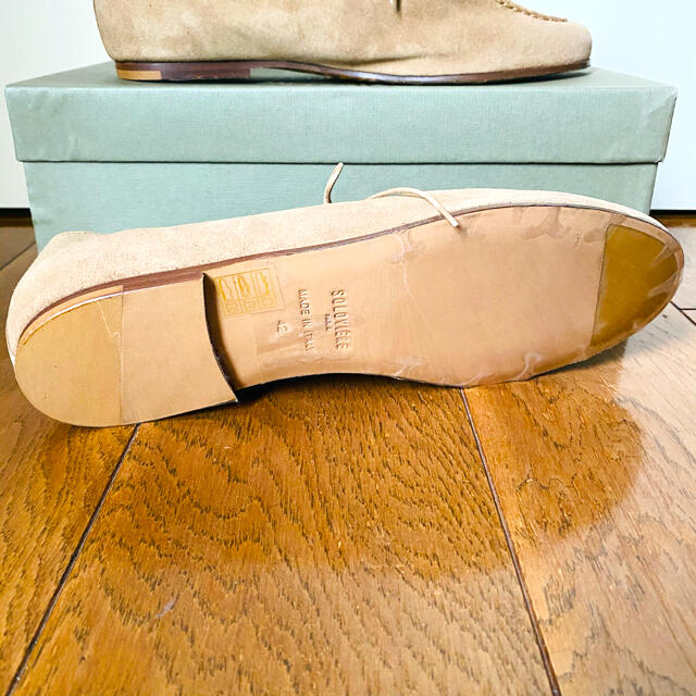 Adam et Rope'(アダムエロぺ)の【SOLOVIERE】ソロヴィエール NICO ニコ フラットシューズ(新品) メンズの靴/シューズ(スリッポン/モカシン)の商品写真