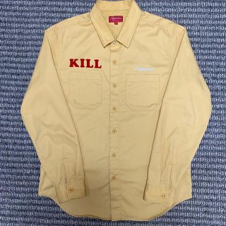 シュプリーム(Supreme)のSUPREME シュプリーム　Kill Work Shirt  長袖シャツ(シャツ)