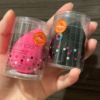 セフォラ(Sephora)のビューティーブレンダーoriginal（ピンク&ブラック）スポンジパフ2個入り(パフ・スポンジ)