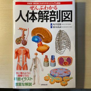 ぜんぶわかる人体解剖図 系統別・部位別にわかりやすくビジュアル解説(健康/医学)