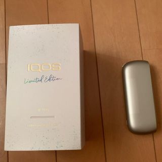 アイコス(IQOS)のiQOS 3 DUO  アイコス　ムーンシルバー　限定色(タバコグッズ)