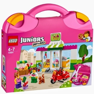 レゴ(Lego)のレゴ★ジュニア ピンクのスーツケース お店セット 10684 美品 激レア(その他)
