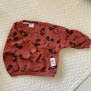 ザラキッズ(ZARA KIDS)のかのんママさま ZARAkids ミッキートップス2点(トレーナー)