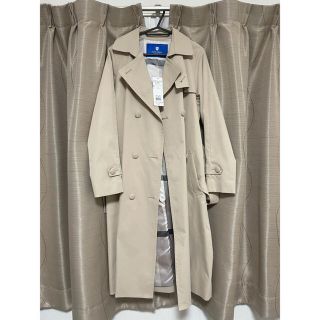 バーバリーブルーレーベル(BURBERRY BLUE LABEL)の新品　ブルー　レーベル　クレストブリッジ　トレンチコート ベージュ(トレンチコート)