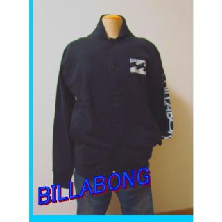 ビラボン(billabong)の新品 ビラボン スウェット ジャケット スタジャン メンズ 黒(スウェット)