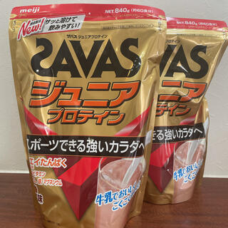 ザバス(SAVAS)のザバス　ジュニアプロテイン　60食分×2袋(プロテイン)