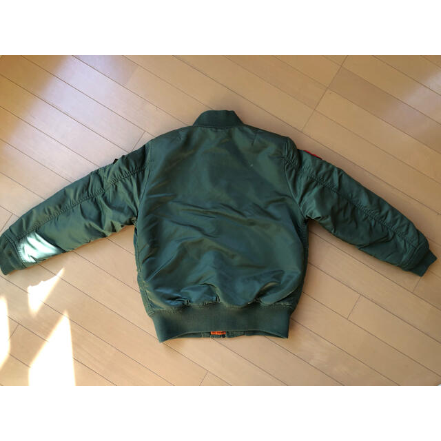 ALPHA INDUSTRIES(アルファインダストリーズ)のアルファインダストリーズALPHA TOPGUN MA-1 フライトジャケット キッズ/ベビー/マタニティのキッズ服男の子用(90cm~)(ジャケット/上着)の商品写真