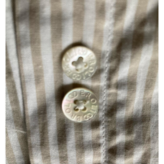 オリバーバレンチノ 刺繍シャツ ストライプシャツ メンズのトップス(シャツ)の商品写真