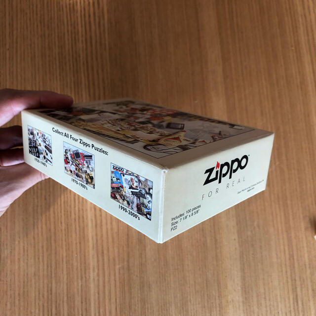 ZIPPO(ジッポー)の非売品　Zippo ジグソーパズル　ノベルティ エンタメ/ホビーのコレクション(ノベルティグッズ)の商品写真