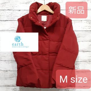 アースミュージックアンドエコロジー(earth music & ecology)の☺️新品未使用品☺️　✨ドロップショルダースタンドブルゾン✨　Mサイズ 秋 冬(ブルゾン)