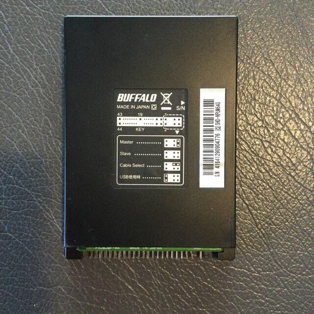 Buffalo(バッファロー)のIDE SSD DISK 60GB 2.5インチ　中古 スマホ/家電/カメラのPC/タブレット(PCパーツ)の商品写真