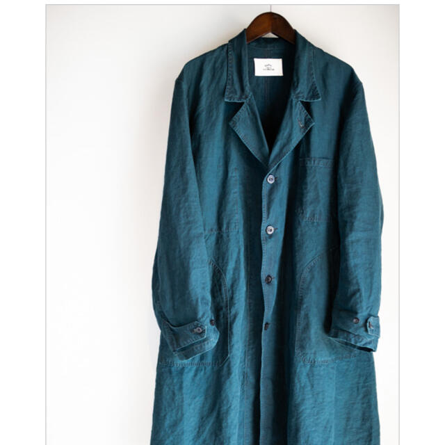 COMOLI - OUTIL | MANTEAU PUPILLIN BLACK INDIGOの通販 by TO's shop