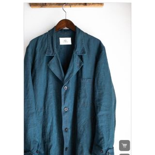 COMOLI - OUTIL | MANTEAU PUPILLIN BLACK INDIGOの通販 by TO's shop
