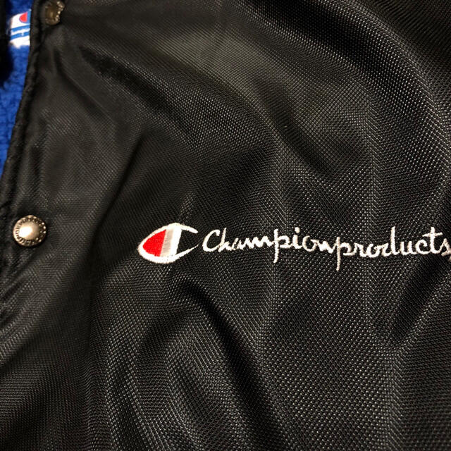 【レア】90s champion チャンピオン　ベンチコート　ビッグロゴ