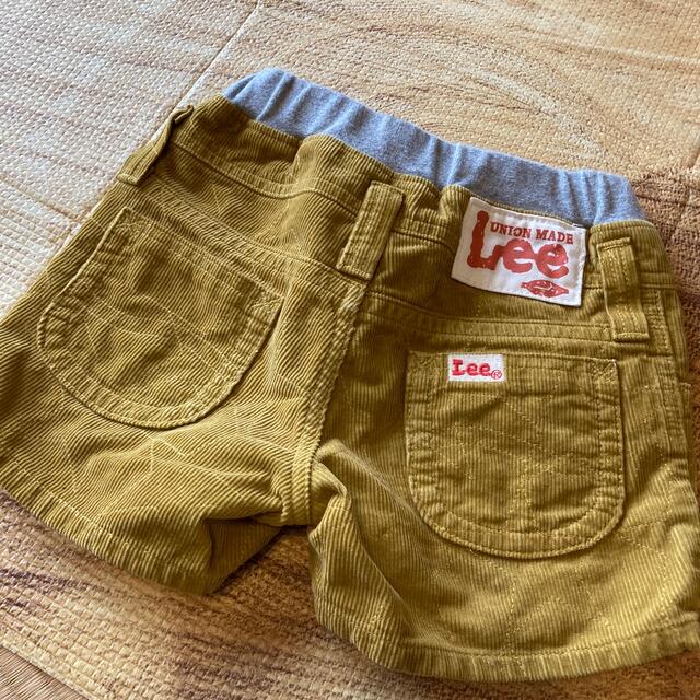 Lee(リー)のLeeのコーデュロイショートパンツ⭐︎120センチ キッズ/ベビー/マタニティのキッズ服女の子用(90cm~)(パンツ/スパッツ)の商品写真