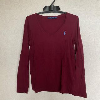 ラルフローレン(Ralph Lauren)のラルフローレン　ロンT ワインレッド(Tシャツ(長袖/七分))