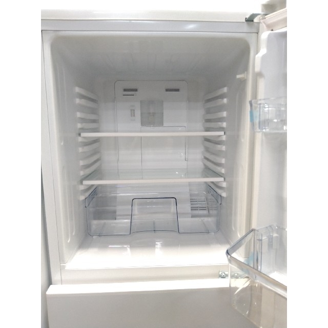 冷蔵庫 洗濯機 ホワイトカラー コンパクトサイズ 無印風デザイン - 冷蔵庫