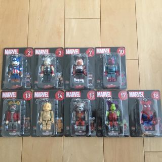 マーベル(MARVEL)の☆Happyくじ☆MARVEL✖️BE@RBRICK☆(フィギュア)