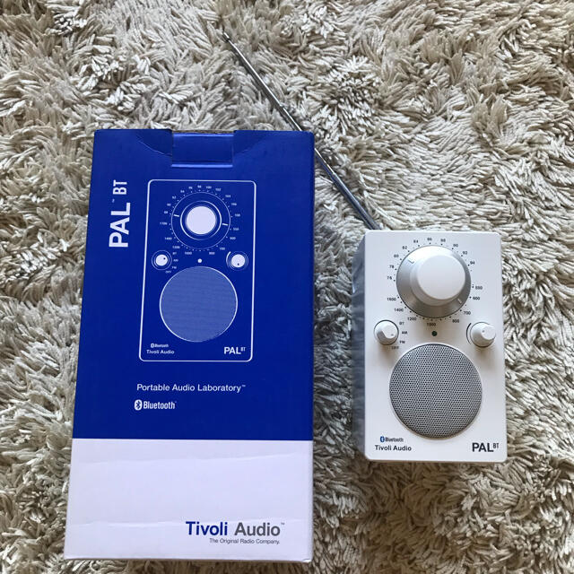 オーディオ機器チボリTIVOLI AUDIO PAL BT WHITE