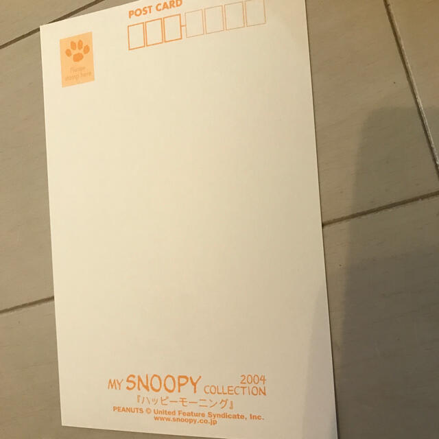 SNOOPY(スヌーピー)のスヌーピー　ポストカード　6枚 エンタメ/ホビーの声優グッズ(写真/ポストカード)の商品写真