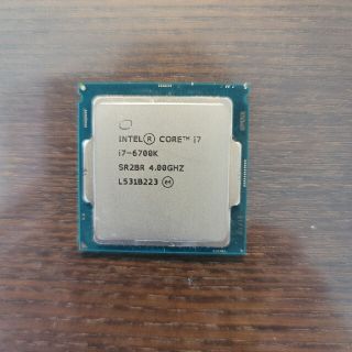 第6世代CPU Intel i7 6700K [LGA1151](PCパーツ)