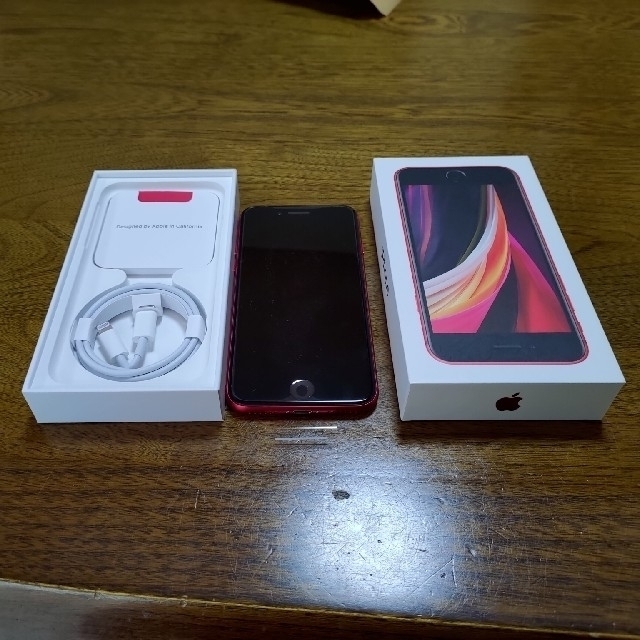 iPhone - maruyama4812専用出品　iPhoneSE2 64GB レッド＆ブラック