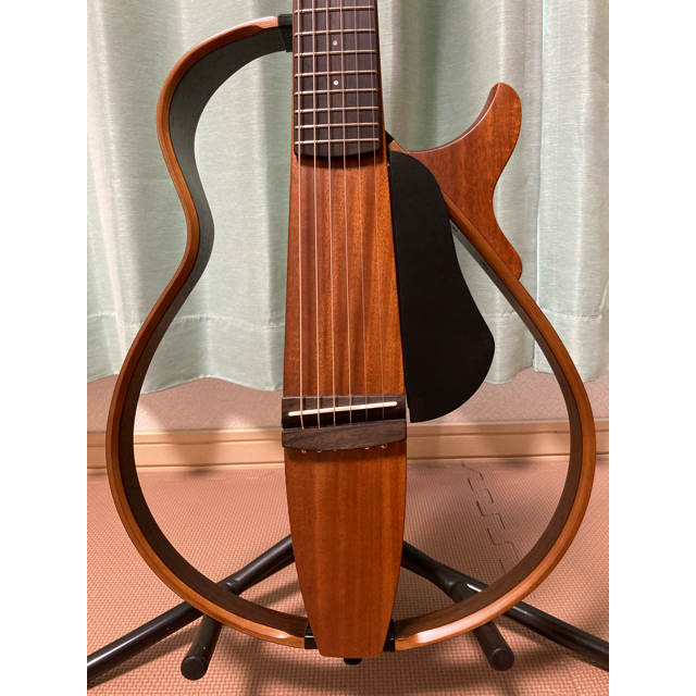 ヤマハ(ヤマハ)の美品 YAMAHA サイレントギター SLG200S NT 付属品付き・清掃済み 楽器のギター(アコースティックギター)の商品写真