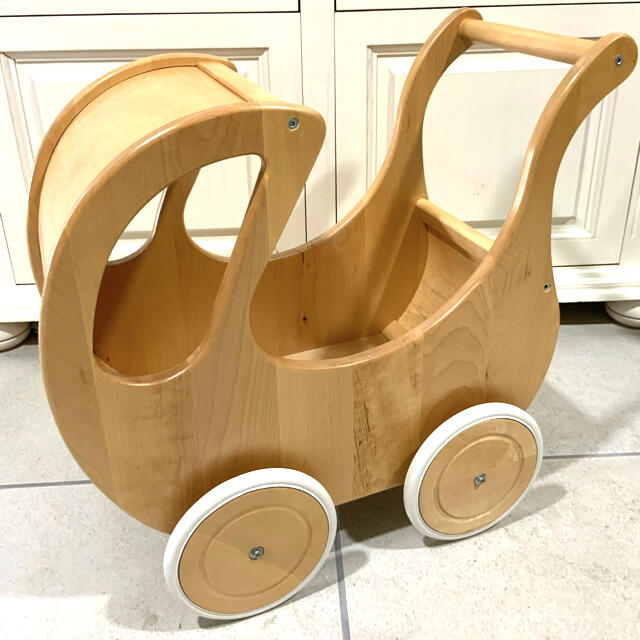 木製手押し車 乳母車 ベビーカー ドイツ製の通販 by Kz shop|ラクマ