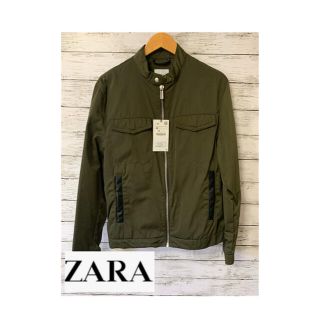 ザラ(ZARA)のZARA ジャケット　カーキ　ナイロンジャケット(ナイロンジャケット)