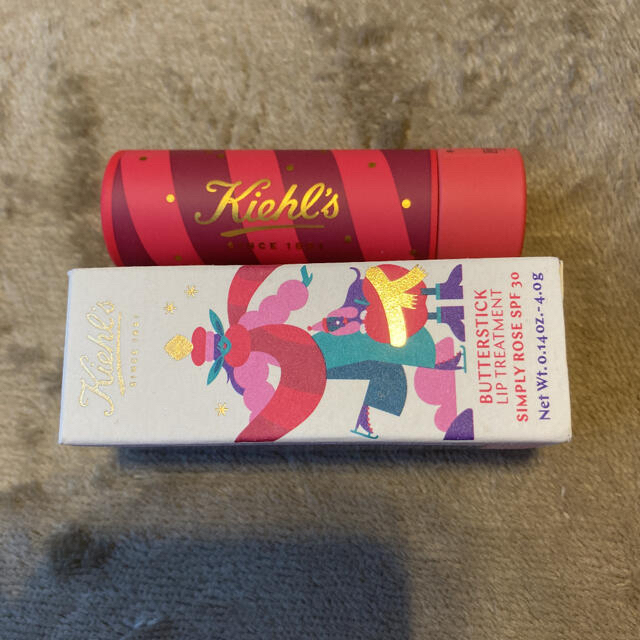 Kiehl's(キールズ)のキールズバタースティックローズ限定デザイン コスメ/美容のスキンケア/基礎化粧品(リップケア/リップクリーム)の商品写真