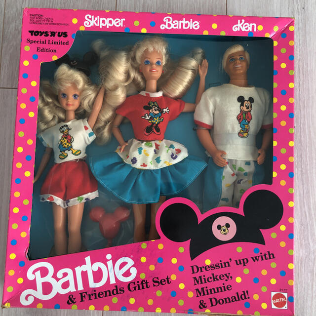 エンタメ/ホビー1991年バービー　ディズニー　コラボSetレア　ヴィンテージ Barbie