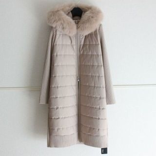 ルネ(René)の2019年♡新品10万♡ルネRene 中綿ニットコート ファー(ロングコート)