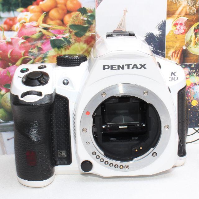 PENTAX(ペンタックス)の❤️手振れ補正内蔵で超高性能❤️PENTAX k-30 超望遠ダブルズーム❤️ スマホ/家電/カメラのカメラ(デジタル一眼)の商品写真