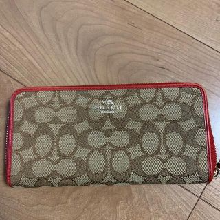 コーチ(COACH)のCOACH コーチ ジップラウンドウォレット 長財布　レディース(財布)