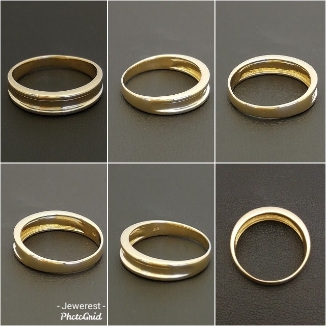 K18YG⚪金✨スッキリ綺麗デザインリング❣️デイリーok⭐18号です(^o^) レディースのアクセサリー(リング(指輪))の商品写真