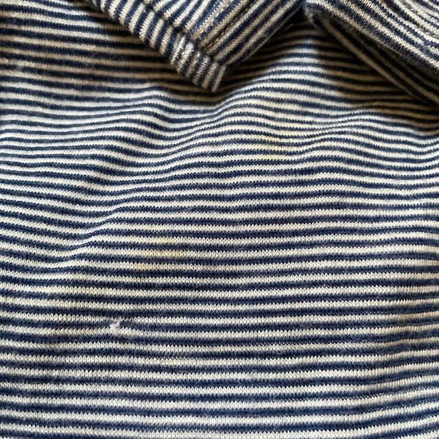 PETIT BATEAU(プチバトー)のプチバトー　長袖ボディウール　ロンパース  キッズ/ベビー/マタニティのベビー服(~85cm)(肌着/下着)の商品写真