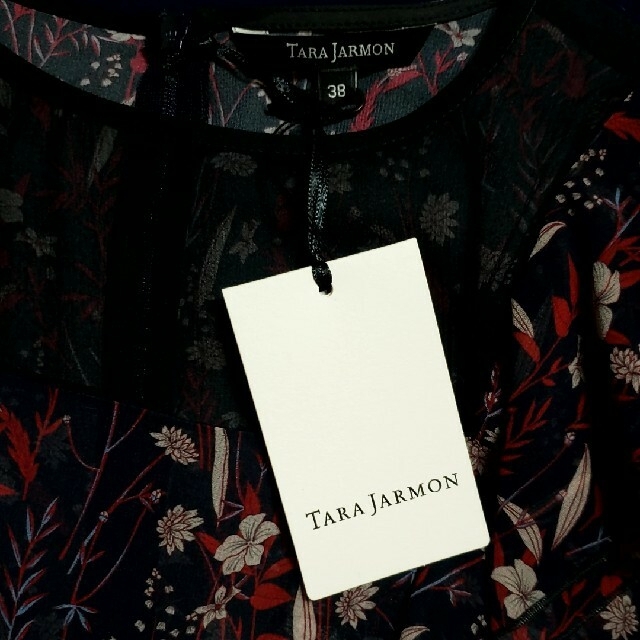 Cynthia Rowley(シンシアローリー)のTARA JARMON♡新品シフォンワンピース38 レディースのワンピース(ひざ丈ワンピース)の商品写真