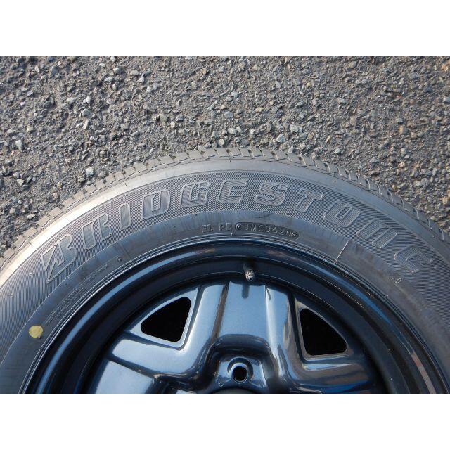 ジムニー純正スチールホイール 1本 背面タイヤ 新車外しの通販 ジムニー純正スチールホイール 1本 背面タイヤ 新車外しの通販
