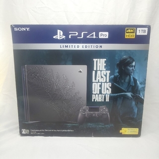 プレイステーション4(PlayStation4)のPS4Pro 1TB The Last of Us 2 限定版 本体(家庭用ゲーム機本体)