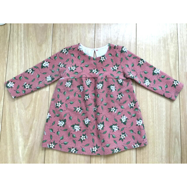 ZARA KIDS(ザラキッズ)のザラ ワンピース 80サイズ キッズ/ベビー/マタニティのベビー服(~85cm)(ワンピース)の商品写真