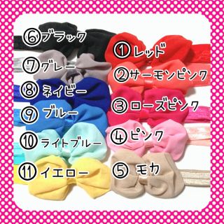 ベビー　ヘアバンド　専用☆ リボン　シフォン　ヘッドバンド　記念日　赤ちゃん(その他)