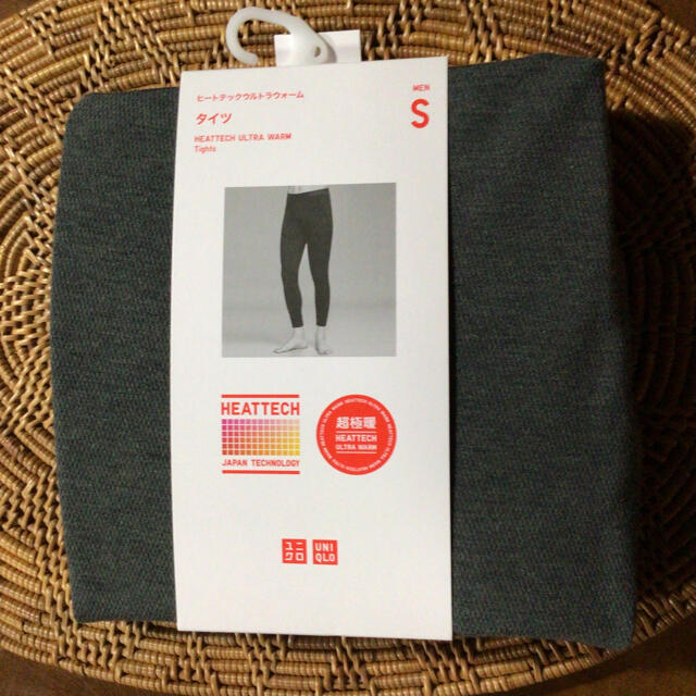 UNIQLO(ユニクロ)の新品　ユニクロ　超極暖タイツ　メンズ　グレー　UNIQLO ヒートテック　S メンズのレッグウェア(レギンス/スパッツ)の商品写真