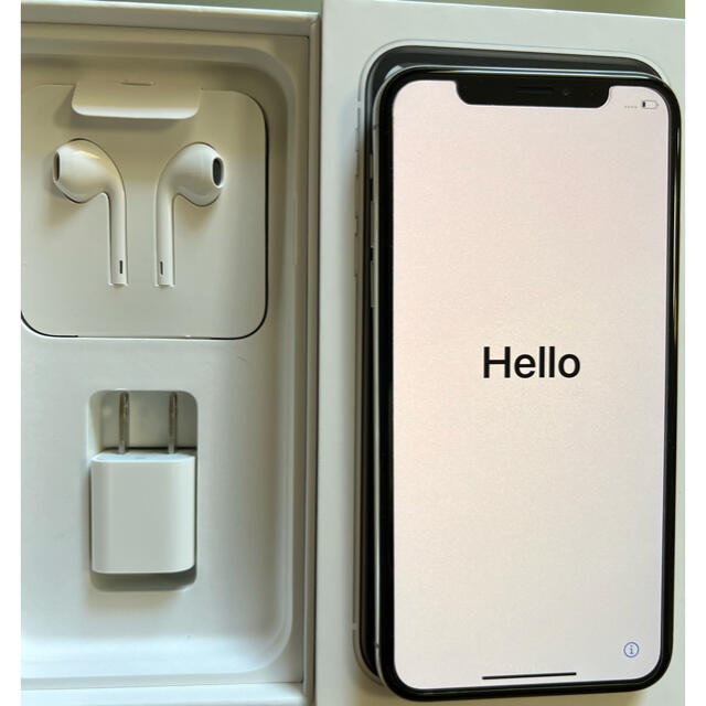 iPhone X シルバー 64 GB SIMフリー 美品です。 2022人気新作 16750円