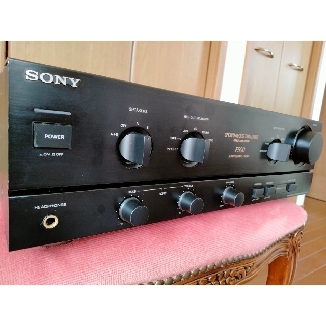 ステレオアンプ　SONY TA-F500　完動品