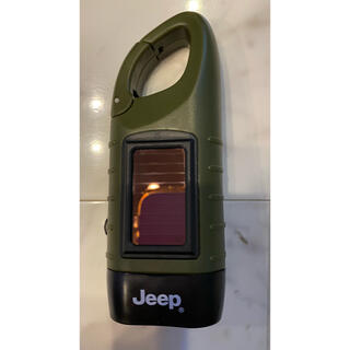 ジープ(Jeep)のジープ  JEEP  ライト オリジナルダイナモソーラーライト　キャンプ　防災(ライト/ランタン)
